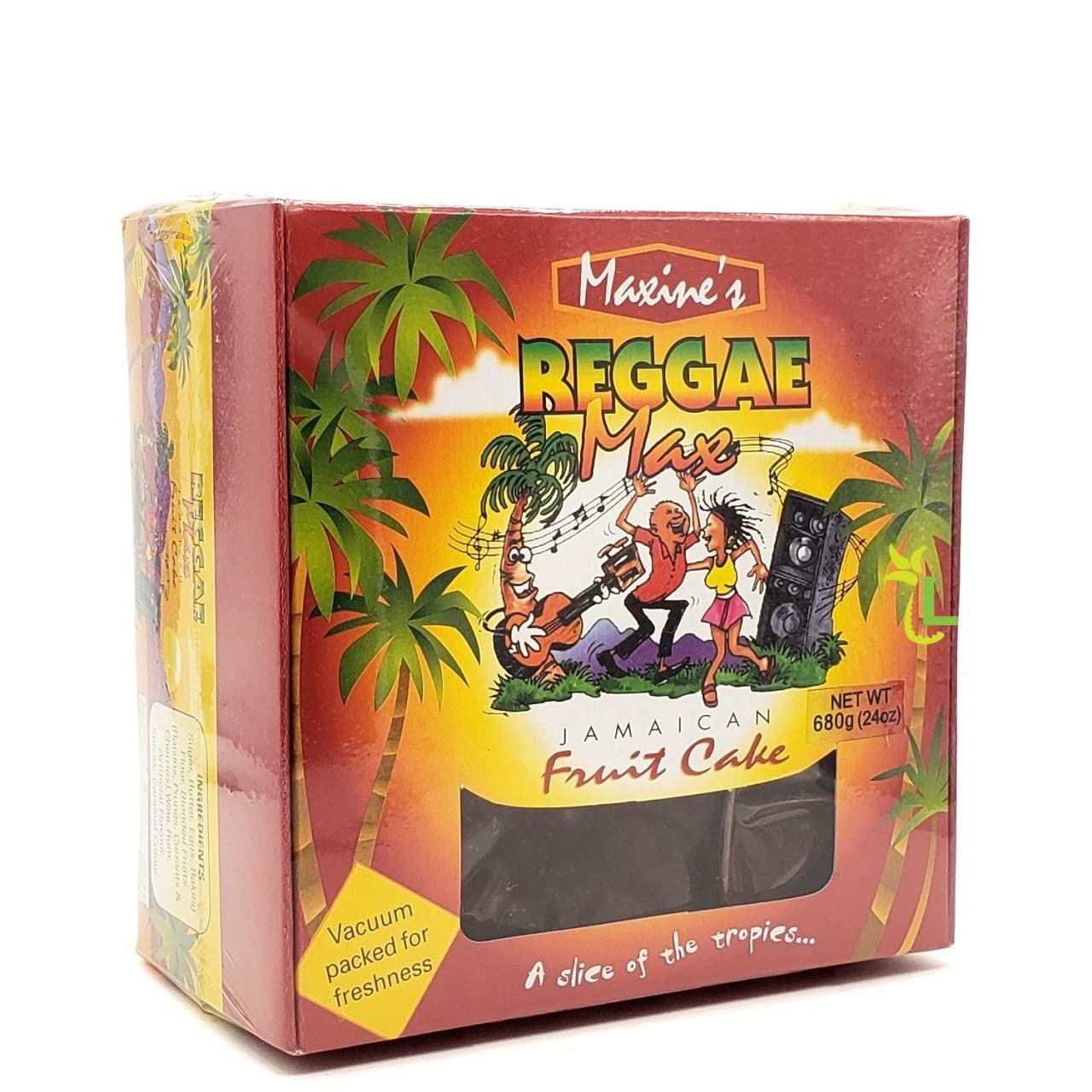 Maxine Reggae Max Jamaican Fruit Cake 24 oz