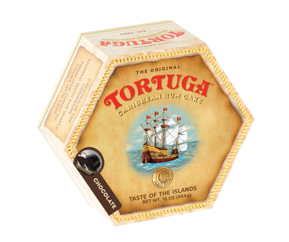 Tortuga Caribbean Chocolate Rum Cake 16oz