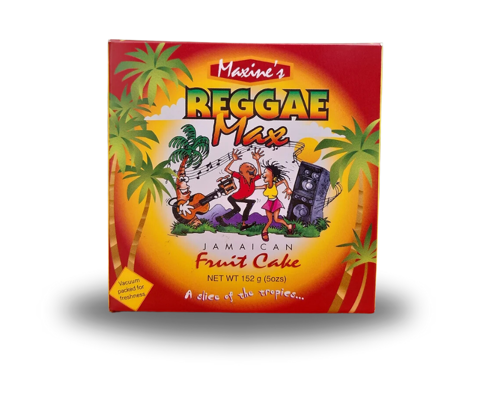 Maxine Reggae Max Jamaican Fruit Cake 5oz Pack of 2