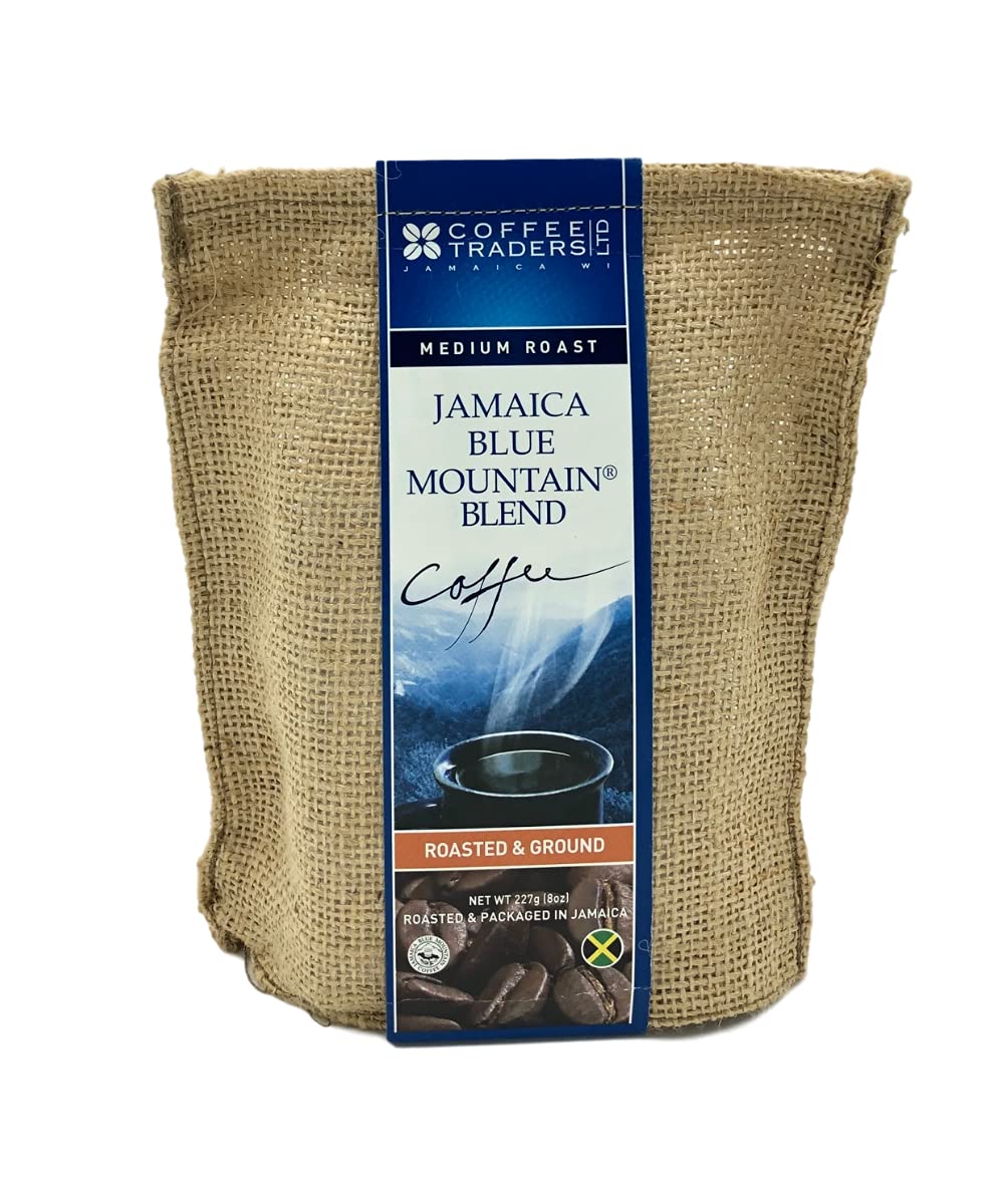 Coffee Traders Blue Mountain Coffee Blend Grounds 8oz