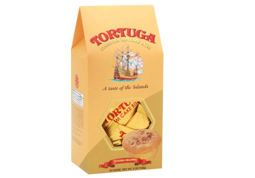 TORTUGA Gourmet Rum Cake Bites with Walnuts - The Perfect Premium Gour -  One Happy Coffee