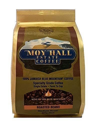 Jamaica Blue Mountain Single Estate Special Reserve Coffee Whole Beans, 8oz