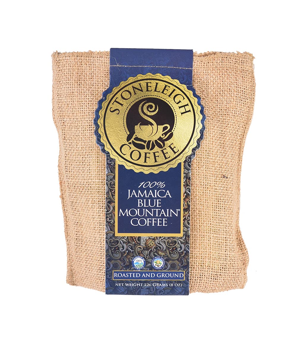 Stoneleigh 100% Jamaica Blue Mountain Coffee Ground 8oz