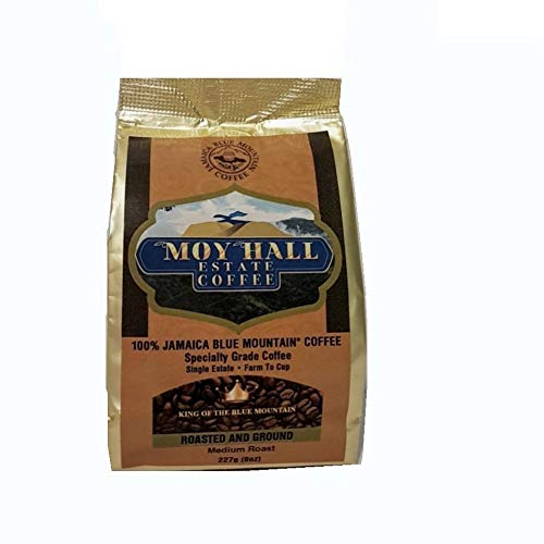 Jamaica Blue Mountain Single Estate Special Reserve Coffee Grounds, 8oz